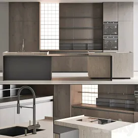 Modern Kitchen with Island